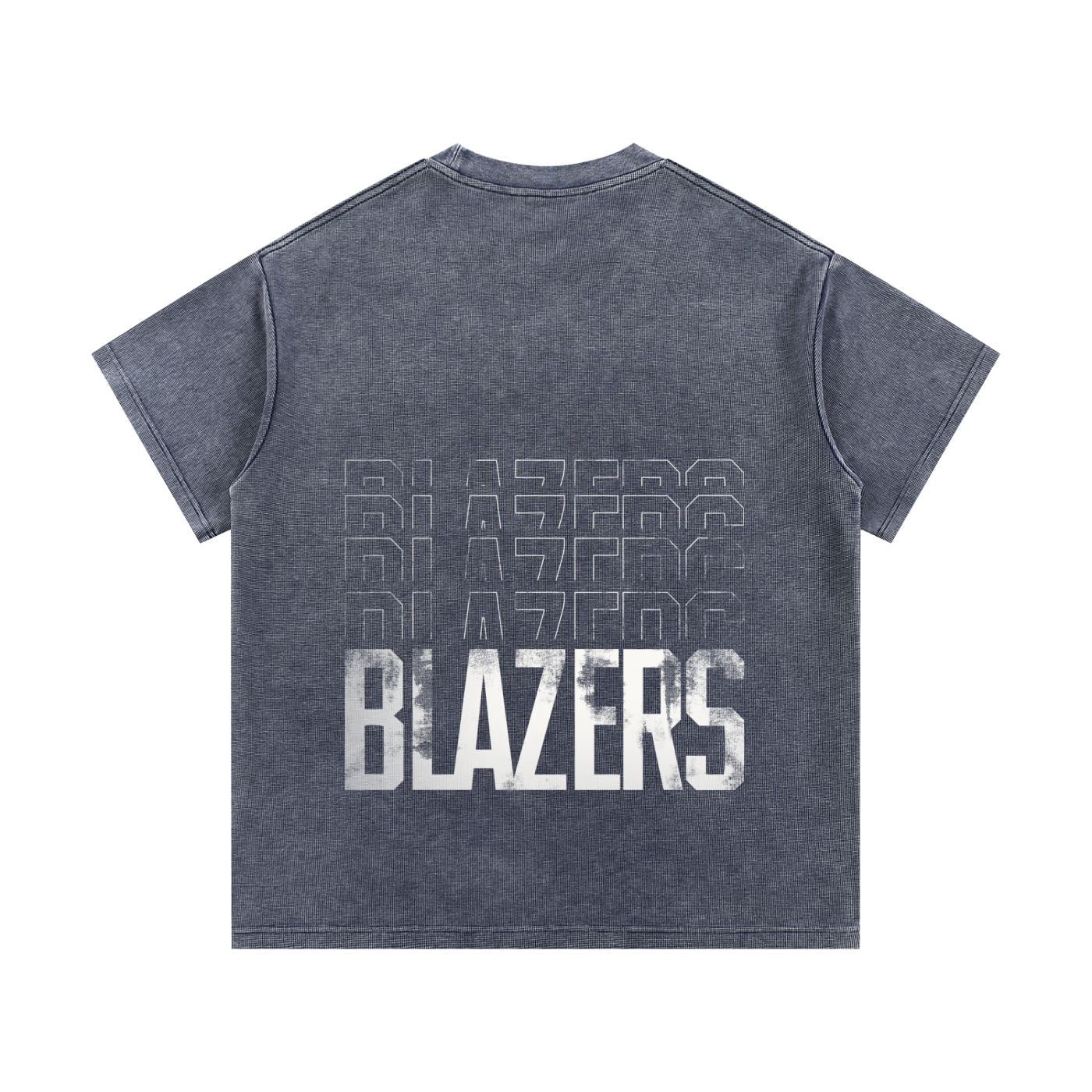 Mineral Wash Waffle Knit T-Shirt